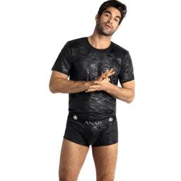 Obsenza&#x20;-&#x20;Electro&#x20;T-Shirt&#x20;S&#x20;de&#x20;Microfibra&#x20;com&#x20;Estampa&#x20;Militar&#x20;Delicada&#x20;para&#x20;Homens&#x20;-&#x20;Preto&#x20;-&#x20;Image&#x20;1