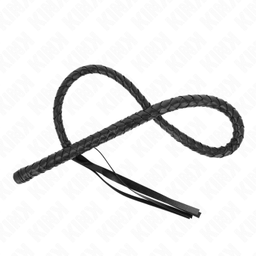 Obsenza - Chicote Longo com Contas 110 cm para BDSM e Prazer - Image 1