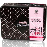 Obsenza - SecretPlay Red BDSM Bondage Set - Complete 6-Piece Collection - Image 1