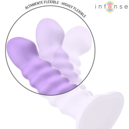 Obsenza - Vibrateur Brenda Taille M Spirale avec 10 Vibrations et Télécommande - Violet - Image 1
