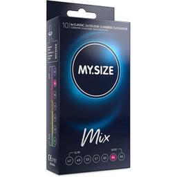 Obsenza - Premium Mix Condoms 64mm - 10 Pack by MY SIZE - Image 1
