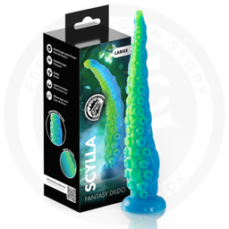 Obsenza - Scylla dildo tentáculo fino fluorescente tamaño grande - Image 1