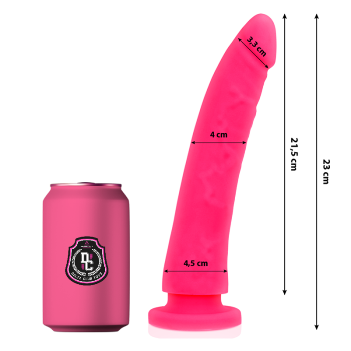 Obsenza - Dildo Realista en Silicona Médica de 23 cm x 4. - Rosa - Image 1