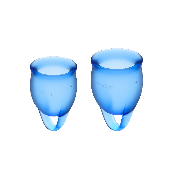 Obsenza - Satisfyer Feel Confident Menstruationstasse für Mehrfachgebrauch - 20ml - Image 1