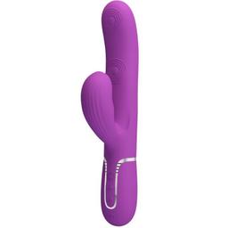 Obsenza - Perlita 3 em 1 Multifuncional Coelho Vibrador para Prazer Completo - Violeta - Image 1