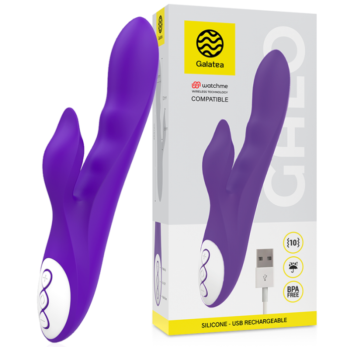 Obsenza - Vibratore Galo Lilac Wireless WatchMe per Coppie Intense - Lilla - Image 1