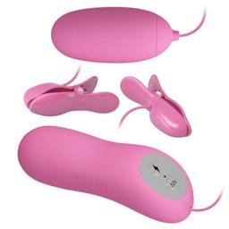 Obsenza - Pretty Love Vibrating Tweezers with Electroshock and Adjustable Clamps - Pink - Image 1