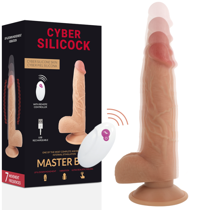 Obsenza - Cyber Silicoock Master Ben Télécommande Réaliste 23.88 cm - 4. - Image 1