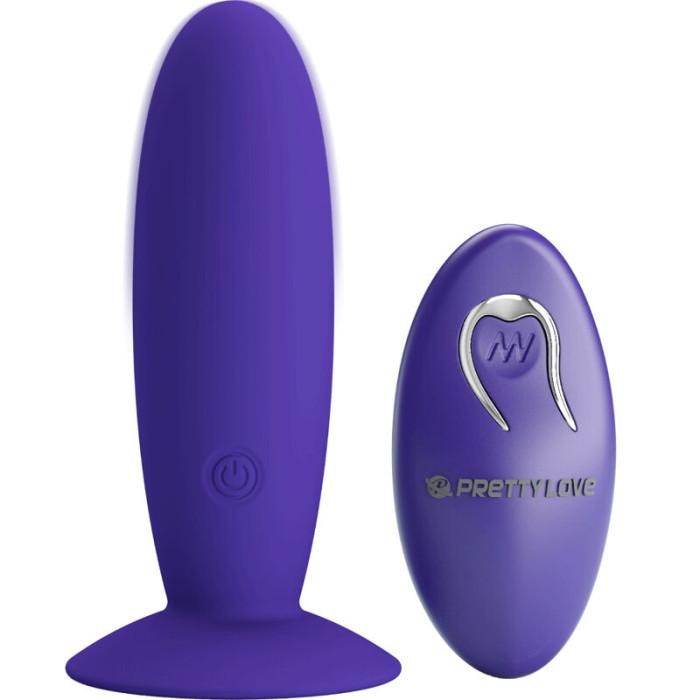Obsenza - PRETTY LOVE Jugendplug Analvibrator mit Fernbedienung Violett - Violett - Image 1