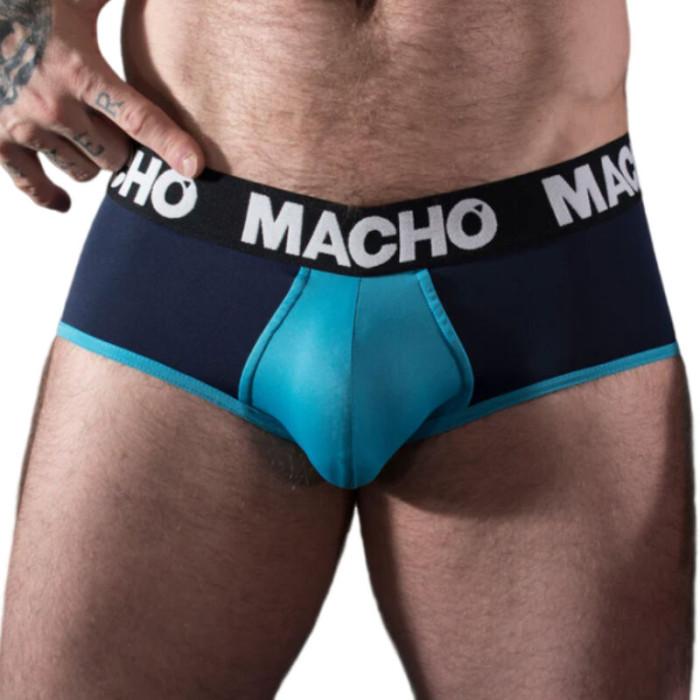 Obsenza - Macho Blue Slip for Men with Enhancement Cup and Comfort - S - Image 1