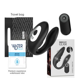 Obsenza - Couple Pulsing &amp; Vibrating Remote Control by BRILLY GLAM - Image 1