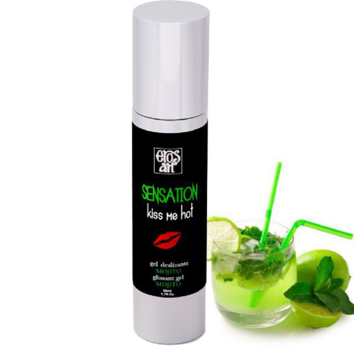 Obsenza - Lubricante Natural Sensattion Mojito con Efecto Calor de Aloe Vera - 50ml - Image 1