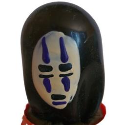 Obsenza - Preservativo decorativo pintado a mano mascarilla fantasma negro - Image 1