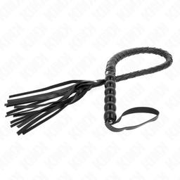 Obsenza - KINK Schlangenpeitsche mit Perlen 80 cm – Eleganz und Präzision für intensive Spiele - Image 1