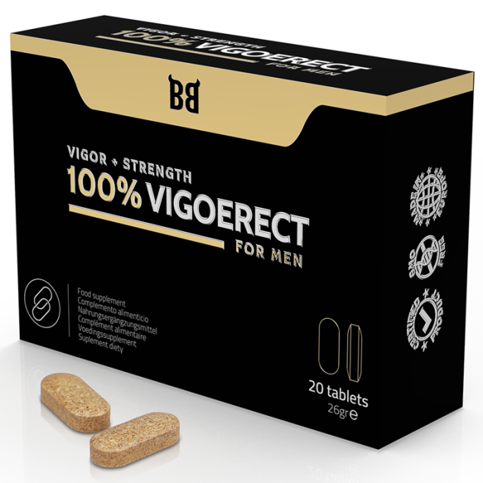 Obsenza - Vigoerect Natural Men’s Performance Booster 20 Tablets - Image 1