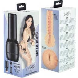 Obsenza - Feel Rae Lil Black Stars Coleo Strokers PowerBlow Compatível - Preto - Image 1