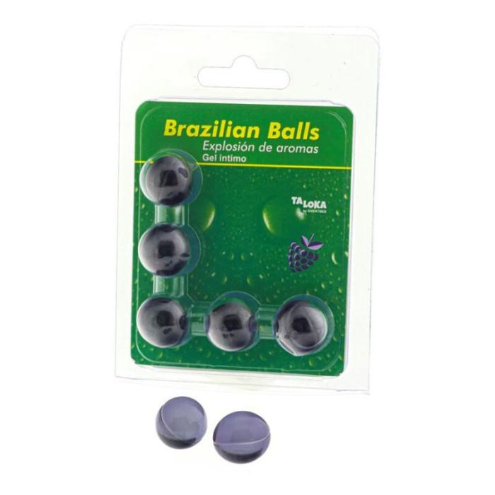 Obsenza - Gel Intime 5 Boules Brésiliennes Baies Pour Plaisir et Massage - Image 1