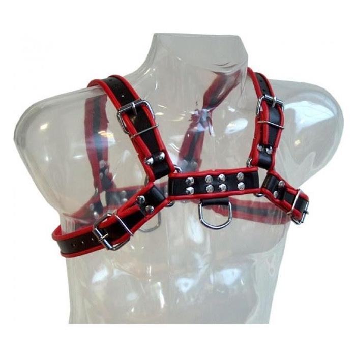 Obsenza - BDSM Kettenharness III von Leather Body für aufregende Erlebnisse - OS - Image 1