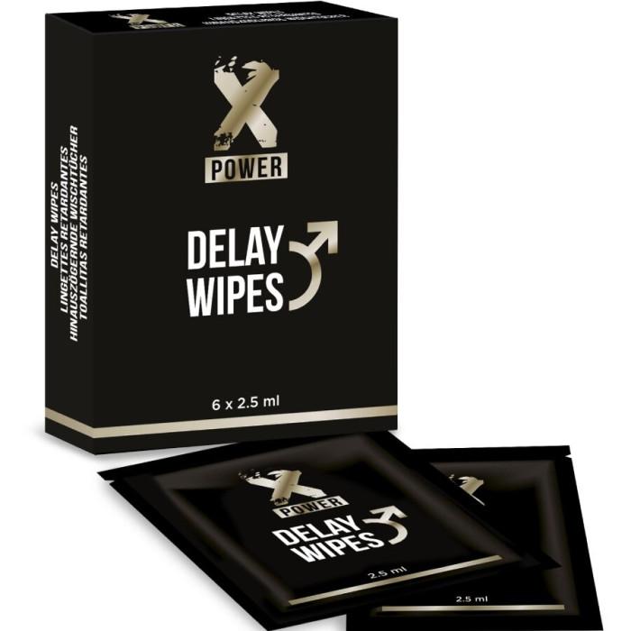 Obsenza - Premium Delay Wipes for Longer Intimacy – 6 Pack - Image 1