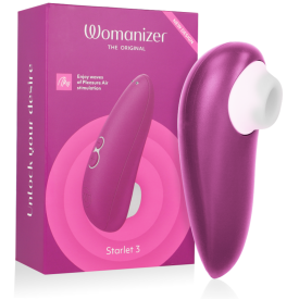 Obsenza - Womanizer Starlet 3 Clitoral Stimulator with Pleasure Air Technology - Purple - Image 1
