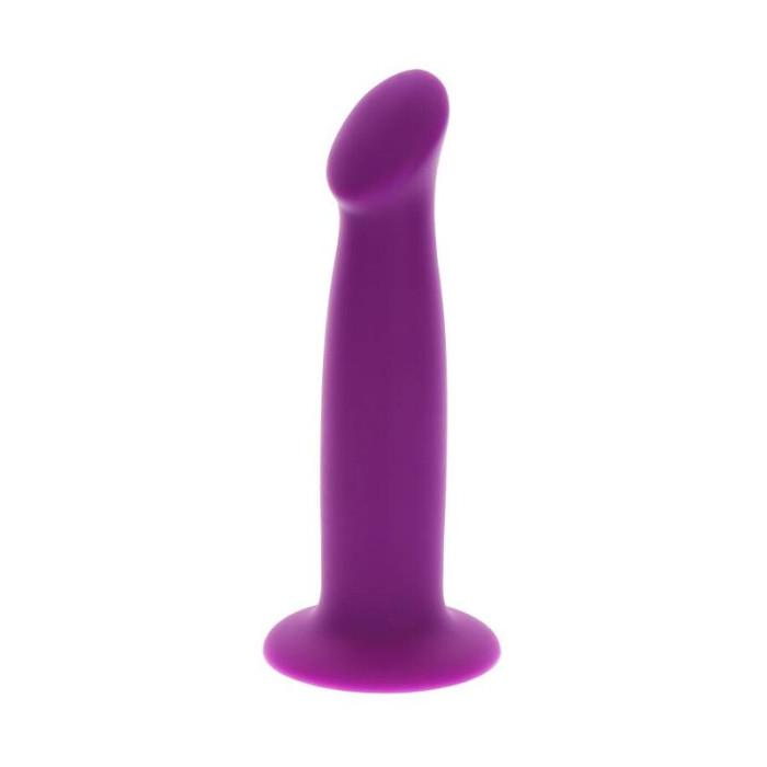Obsenza - Dong Premium Goodhead de 12 cm con Base de Ventosa y Compatibilidad con Arneses - Violeta - Image 1