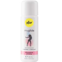 Obsenza - Pjur Myglide Lubrificante Stimolante con Effetto Calore per Piaceri Intensificati - 30ml - Image 1