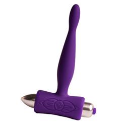 Obsenza - Petite sensations teazer plug anal vibrador morado - Image 1