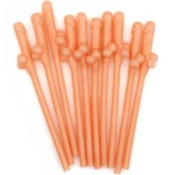 Obsenza - Canudos em Formato de Pênis para Festas e Eventos Divertidos - Image 1