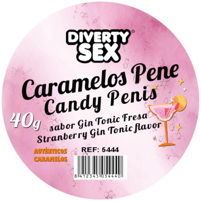 Obsenza - 20 gin & tonic flavored penis candies - Image 1