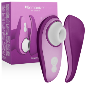 Obsenza - Womanizer Liberty 2 Clitoris Stimulator with Pleasure Air Technology - Purple - Image 1