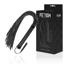 Obsenza - Flogger in Pelle Vegana Fetish Submissive per Giochi BDSM - Image 1
