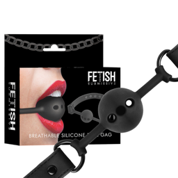 Obsenza - Mordaza de Bola Transpirable de Silicona FETISH SUBMISSIVE para Juegos BDSM - Image 1