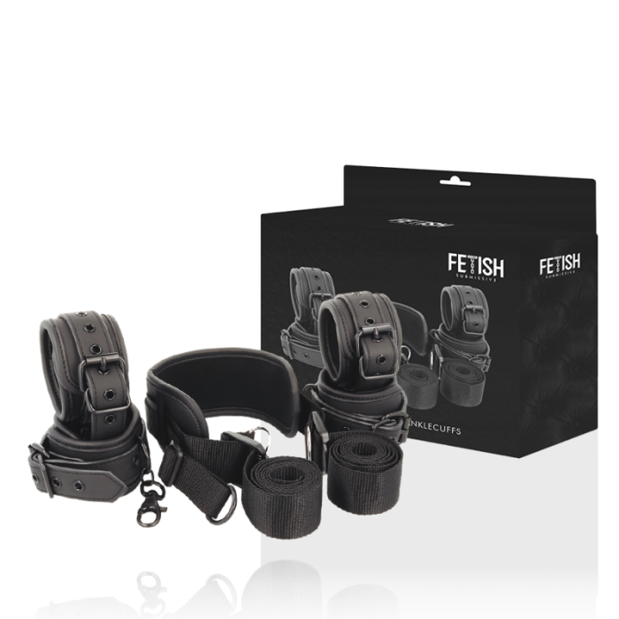 Obsenza - Master Position Restraint Set with 4 Neoprene-Lined Handcuffs - Image 1