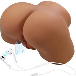 Obsenza - Geriann trasero femenino realista vibrador &amp; succionador con sonido 5.5 kg - Image 1