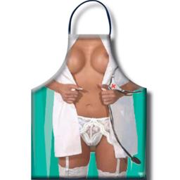 Obsenza - Seductive Women's Nurse Apron for Spicy Party Fun - Image 1