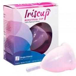 Obsenza - IrisCup Menstruationstasse S + Kostenloser Sterilisatorbeutel - Rosa - Image 1