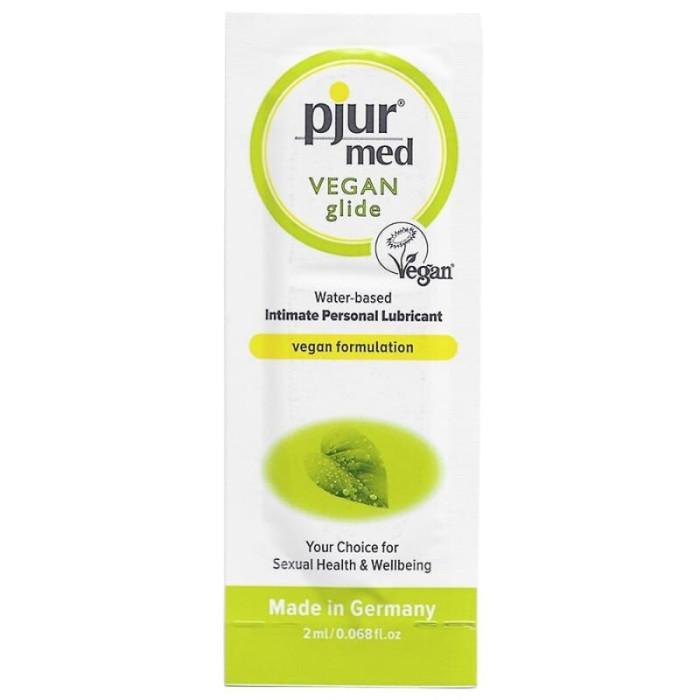 Obsenza - Lubrificante Vegano à Base de Água PJUR Med Vegan Glide - 2ml - Image 1