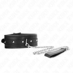 Obsenza - Collana con Cinturino con Fibbia Lucida 65 cm - Eleganza e Controllo KINK - Image 1