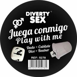 Obsenza - Dado duro blanco posturas hetero con cubilete - Image 1