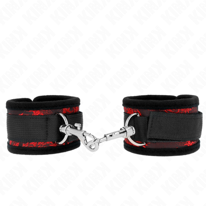 Obsenza - KINK Scandal Wrist Restraints for Dominance and Control - Black - Image 1