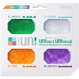 Obsenza - Masturbador Uni Variety Dedal Pack 4 Unidades - TENGA - Image 1