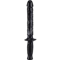 Obsenza - Get Real The Manhandler 38 cm Nero - Bacchetta Magica per Piacere e Sesso Sicuro - Image 1