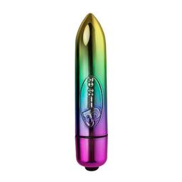 Obsenza - Rainbow 7-Speed Vibrating Bullet by Rocks-Off - Image 1