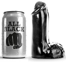 Obsenza - Dildo Realístico de 13 cm para Iniciantes - ALL BLACK - Preto - Image 1