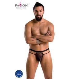 Obsenza - Calcinha Thong Elegância PASSION Collin para Momentos Íntimos - Preto - Image 1