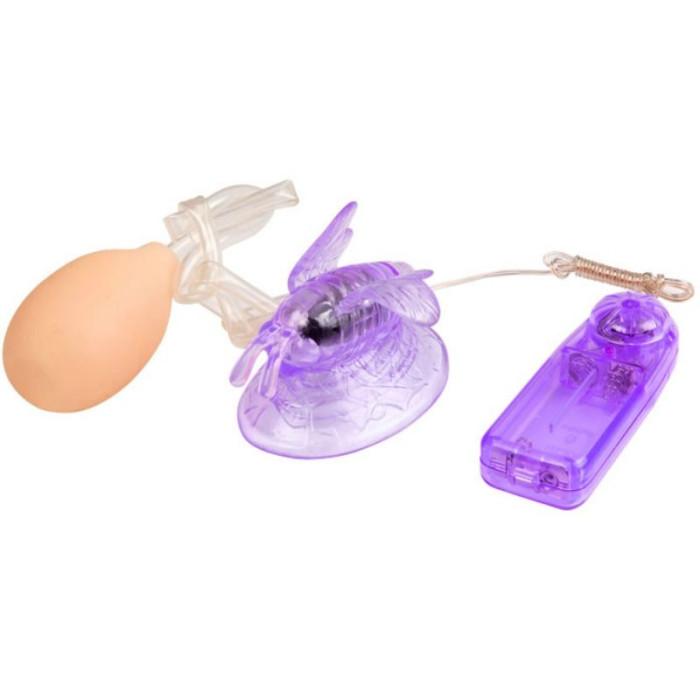 Obsenza - Vibrador Mariposa Estimulador Clítoris con Mando Regulable - Lila - Image 1