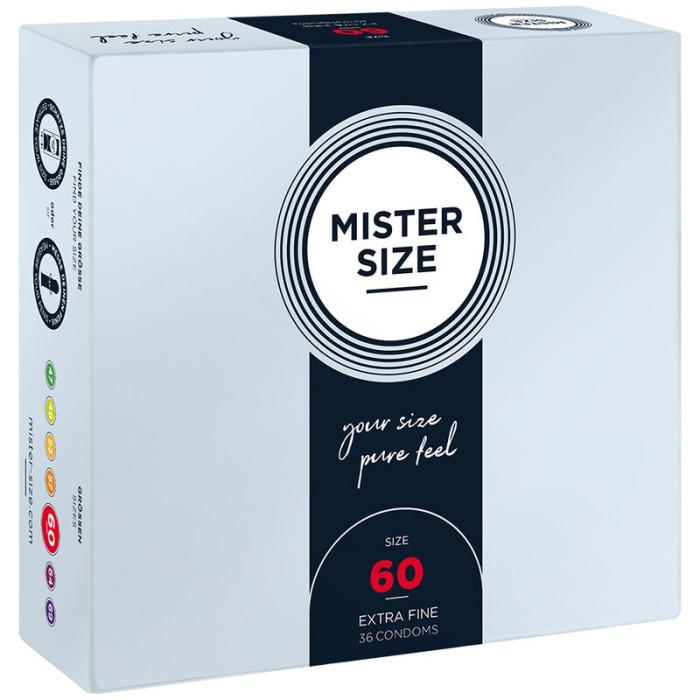 Obsenza - MISTER SIZE Kondome XL 60 mm – Perfekter Sitz für sicheren Sex - Image 1