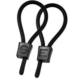 Obsenza - Prestige electra loops anillos de pene ajustables negro - Image 1
