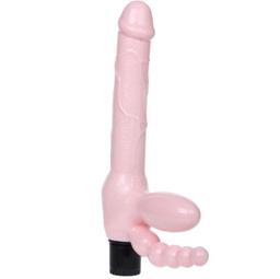 Obsenza - Arnés sin cuerda tpr con vibración y estimulacion anal 25.4 cm - Image 1