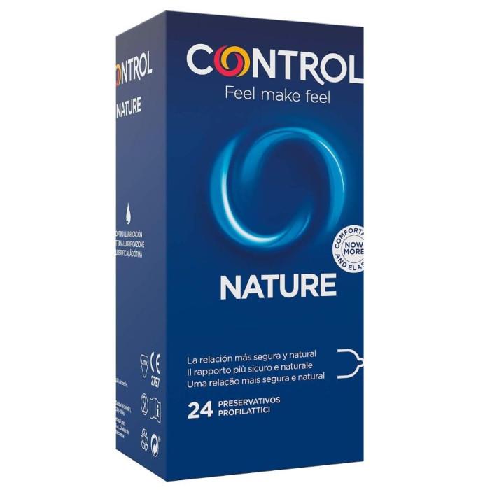 Obsenza - Control Adapta Nature Condoms - 24 Pack of Lubricated Latex - Image 1